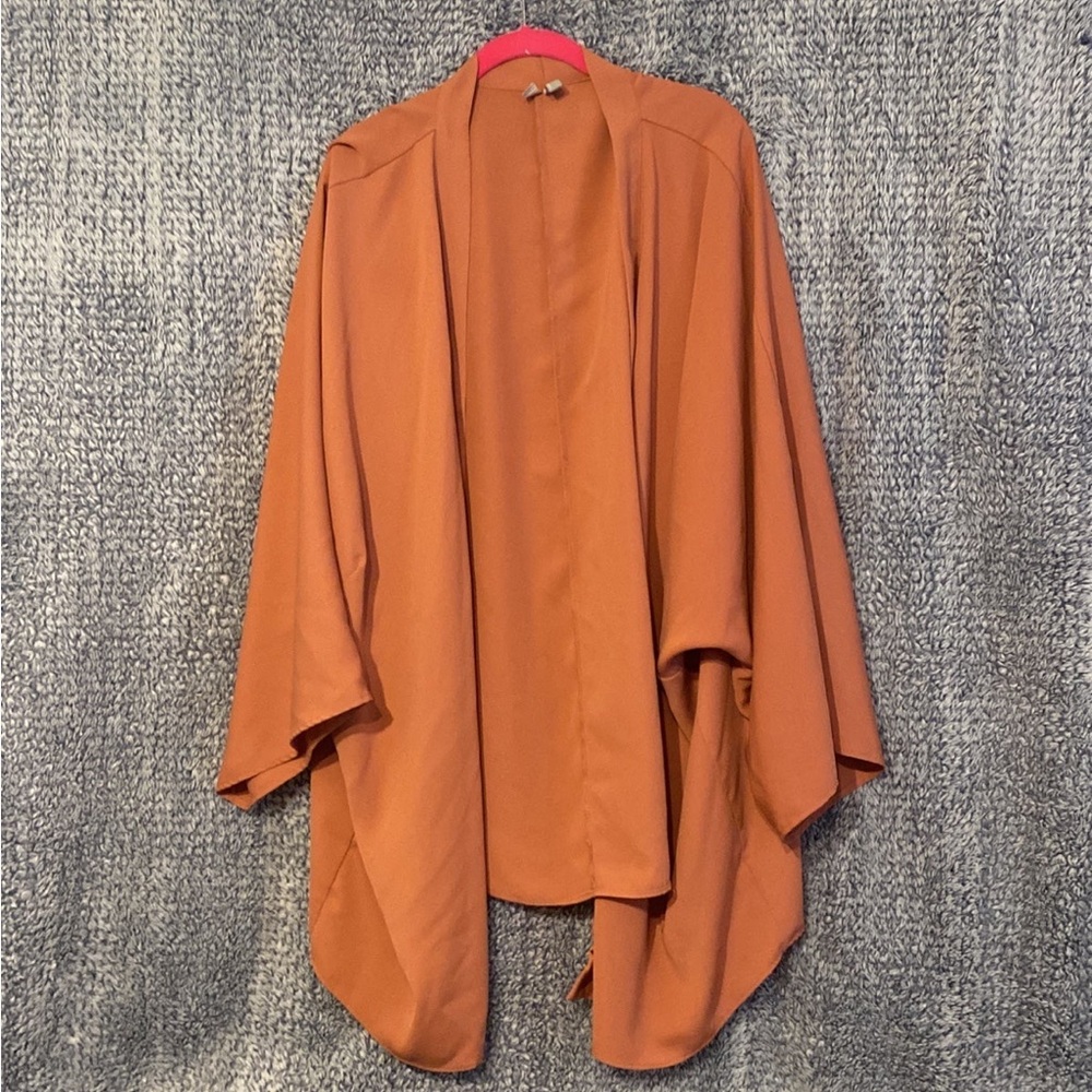 ASOS Brown Shrug with Kimono Sleeves